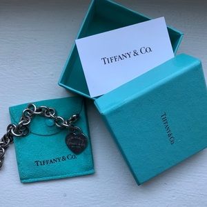 Tiffany charm bracelet.